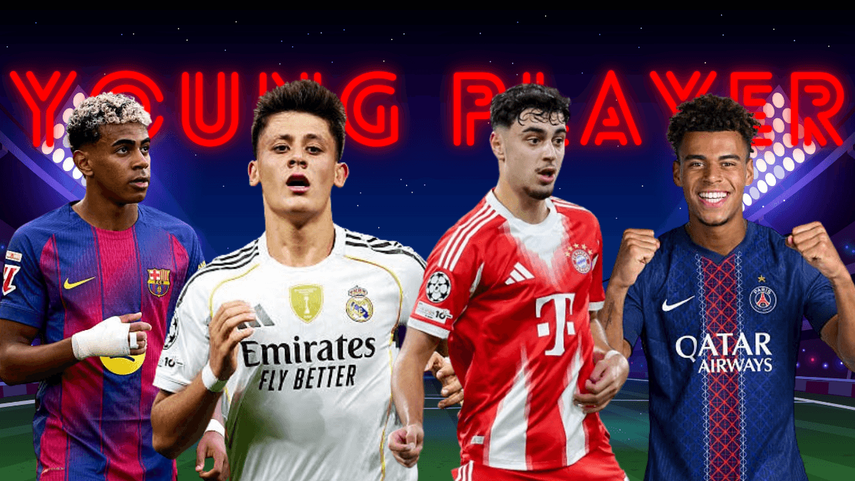 10 Most Young Talented Player In Champions League 2025